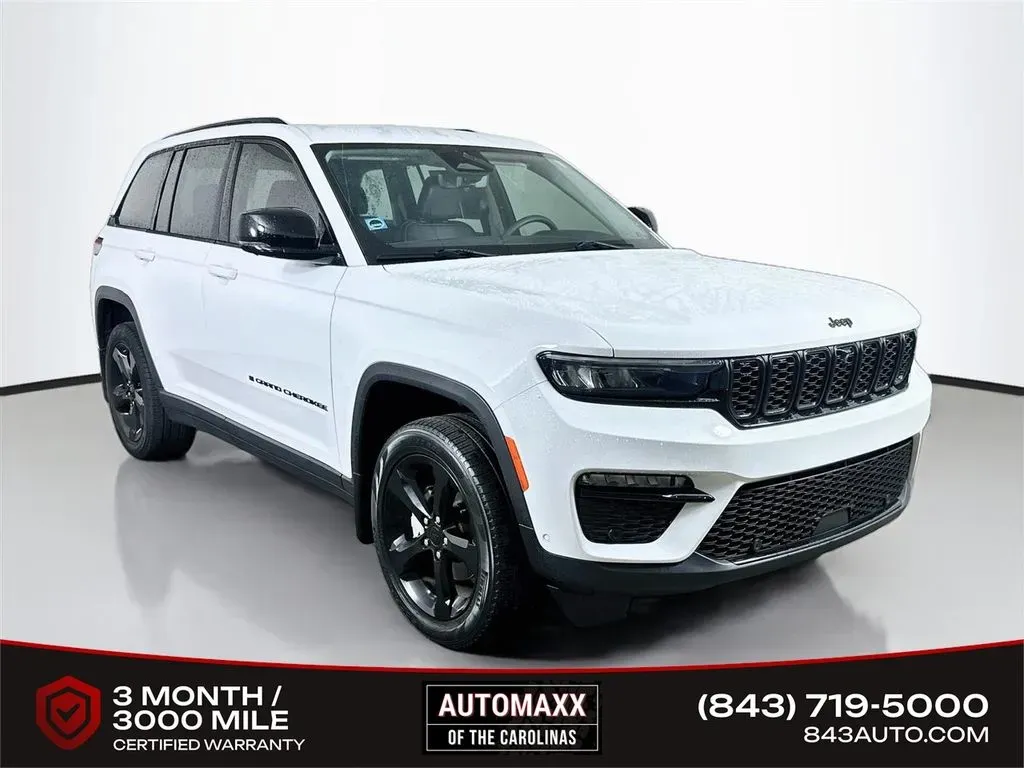 White 2023 Jeep Grand Cherokee Limited for sale in Summerville, SC