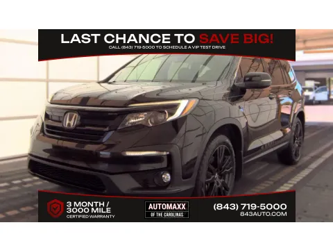 Black 2021 Honda Pilot Special Edition for sale in Summerville, SC