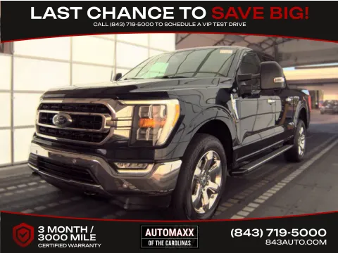 Blue 2022 Ford F-150 XLT for sale in Summerville, SC