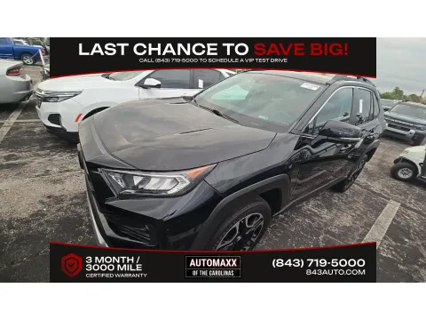 Black 2020 Toyota RAV4 Adventure for sale in Summerville, SC