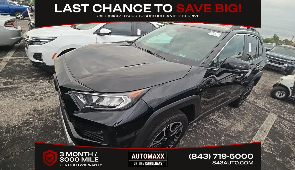 Black 2020 Toyota RAV4 Adventure for sale in Summerville, SC