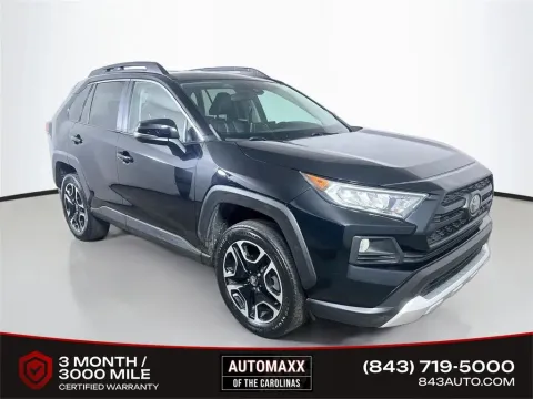 Black 2020 Toyota RAV4 Adventure for sale in Summerville, SC
