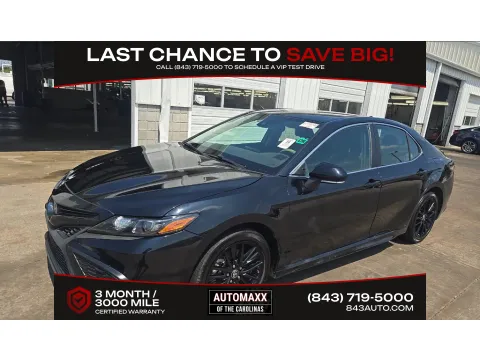 Black 2023 Toyota Camry SE for sale in Summerville, SC