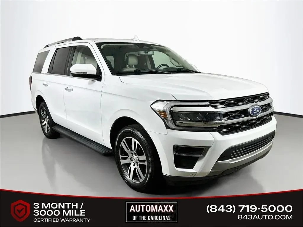 White 2024 Ford Expedition Limited for sale in Summerville, SC