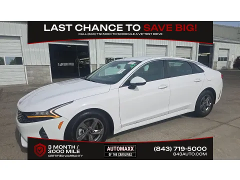 White 2023 Kia K5 LXS for sale in Summerville, SC