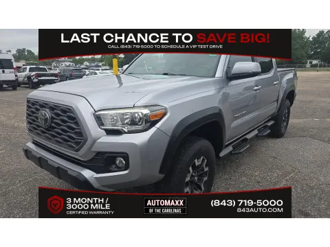 Silver 2021 Toyota Tacoma TRD Off-Road for sale in Summerville, SC