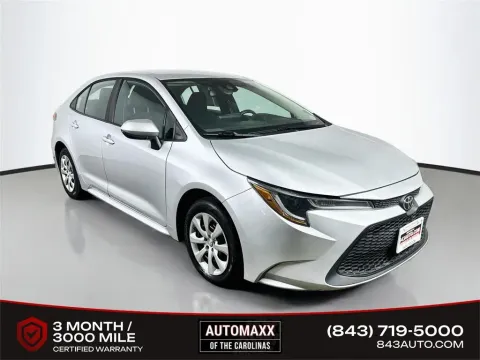 Silver 2022 Toyota Corolla LE for sale in Summerville, SC