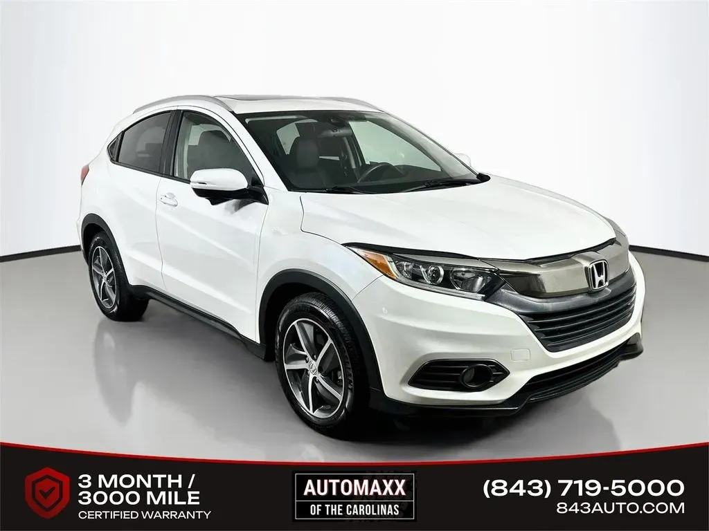 White 2021 Honda HR-V EX for sale in Summerville, SC