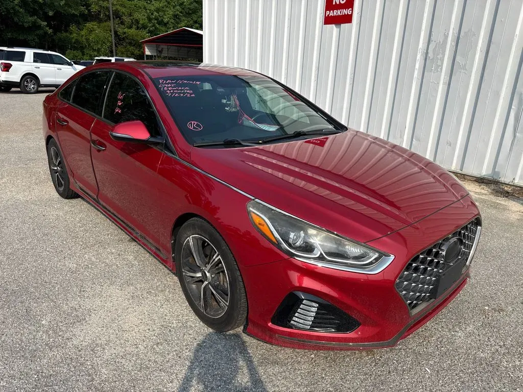 Red 2018 Hyundai Sonata Sport for sale in Summerville, SC