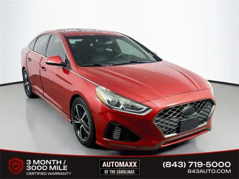 Red 2018 Hyundai Sonata Sport for sale in Summerville, SC