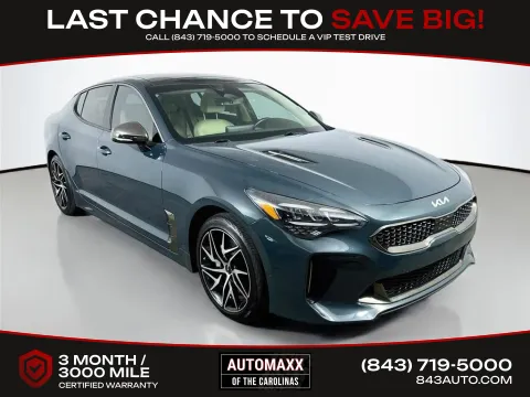 Green 2023 Kia Stinger GT-Line for sale in Summerville, SC