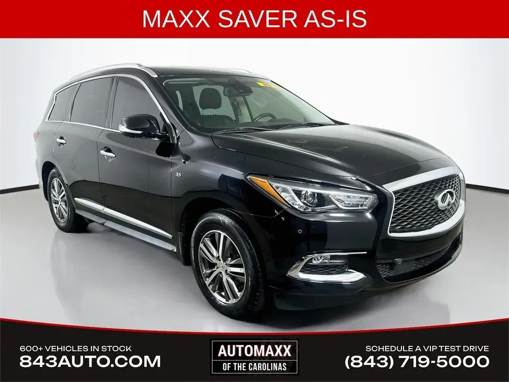 Black 2020 INFINITI QX60 LUXE for sale in Summerville, SC