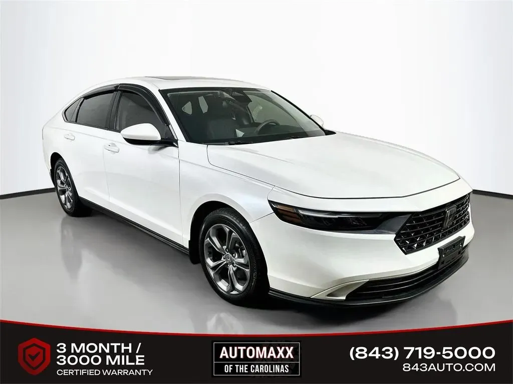 White 2024 Honda Accord EX for sale in Summerville, SC
