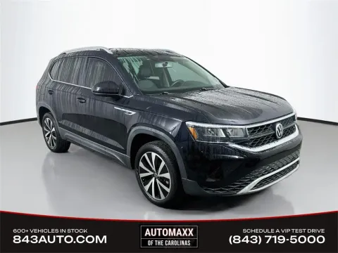 Black 2022 Volkswagen Taos 1.5T SE for sale in Summerville, SC