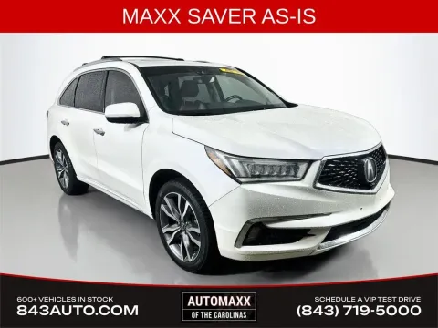 White 2019 Acura MDX 3.5L Advance Package for sale in Summerville, SC