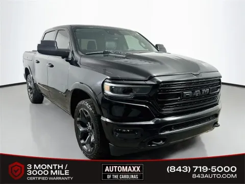 Black 2021 Ram 1500 Limited for sale in Summerville, SC