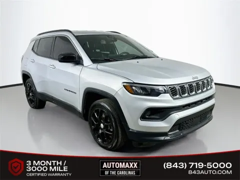 Silver 2024 Jeep Compass Latitude Lux for sale in Summerville, SC