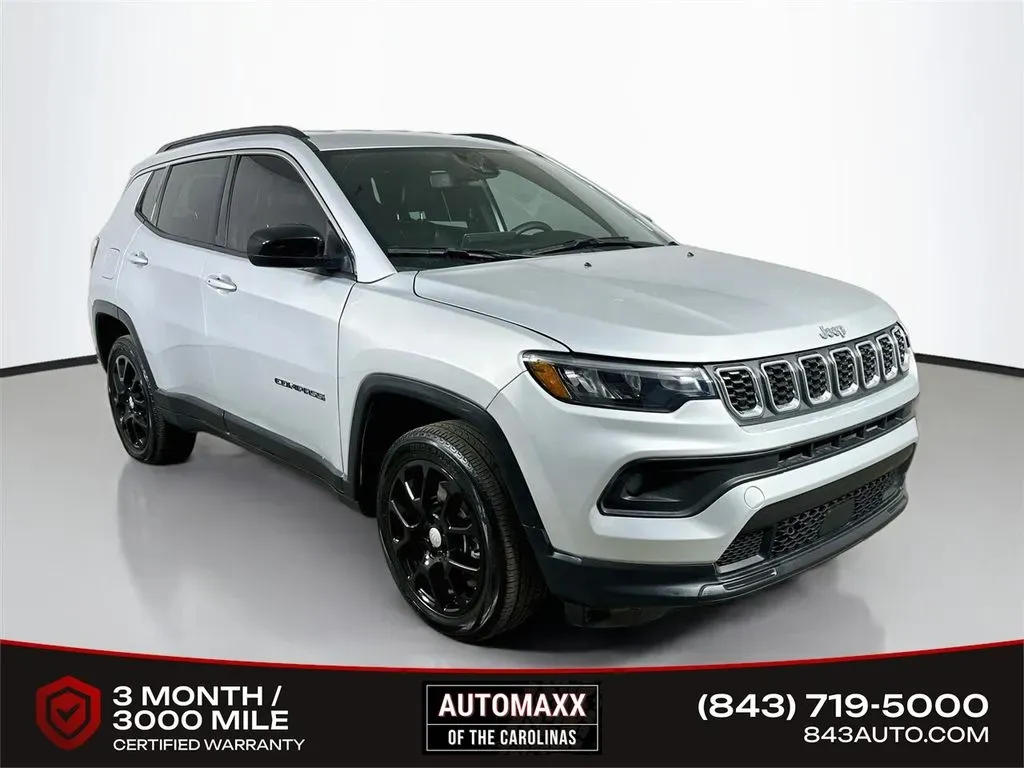 Silver 2024 Jeep Compass Latitude Lux for sale in Summerville, SC