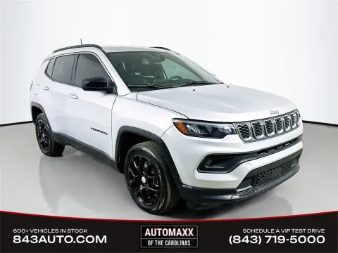Silver 2024 Jeep Compass Latitude Lux for sale in Summerville, SC