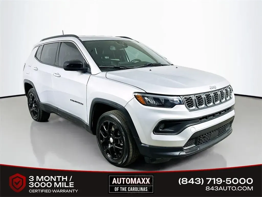 Silver 2024 Jeep Compass Latitude Lux for sale in Summerville, SC