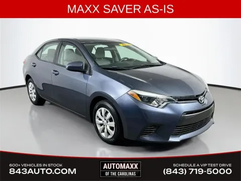 Gray 2015 Toyota Corolla LE for sale in Summerville, SC