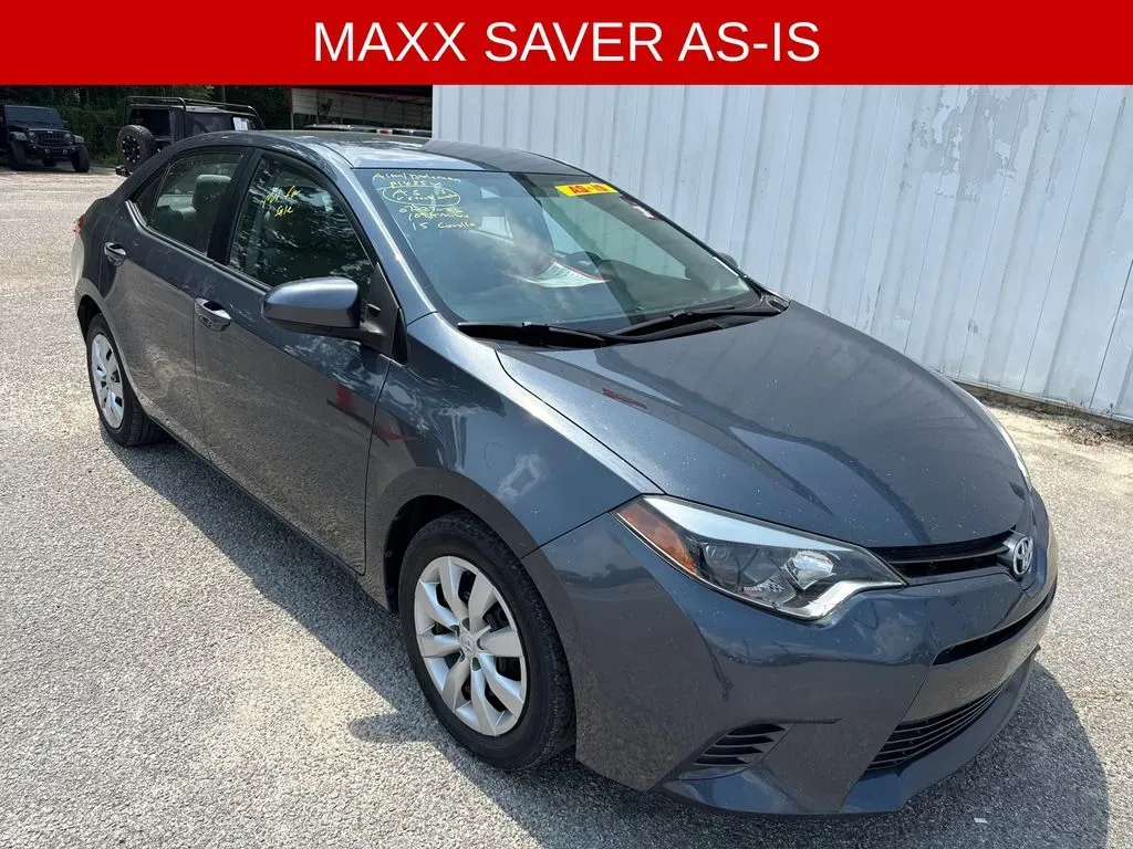 Gray 2015 Toyota Corolla LE for sale in Summerville, SC