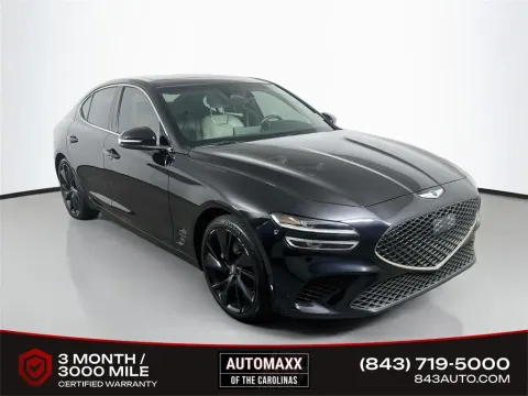 Black 2022 Genesis G70 3.3T for sale in Summerville, SC