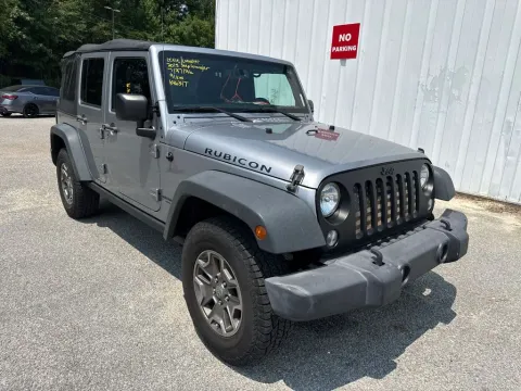 Silver 2015 Jeep Wrangler Unlimited Rubicon for sale in Summerville, SC