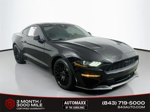 Black 2022 Ford Mustang EcoBoost for sale in Summerville, SC
