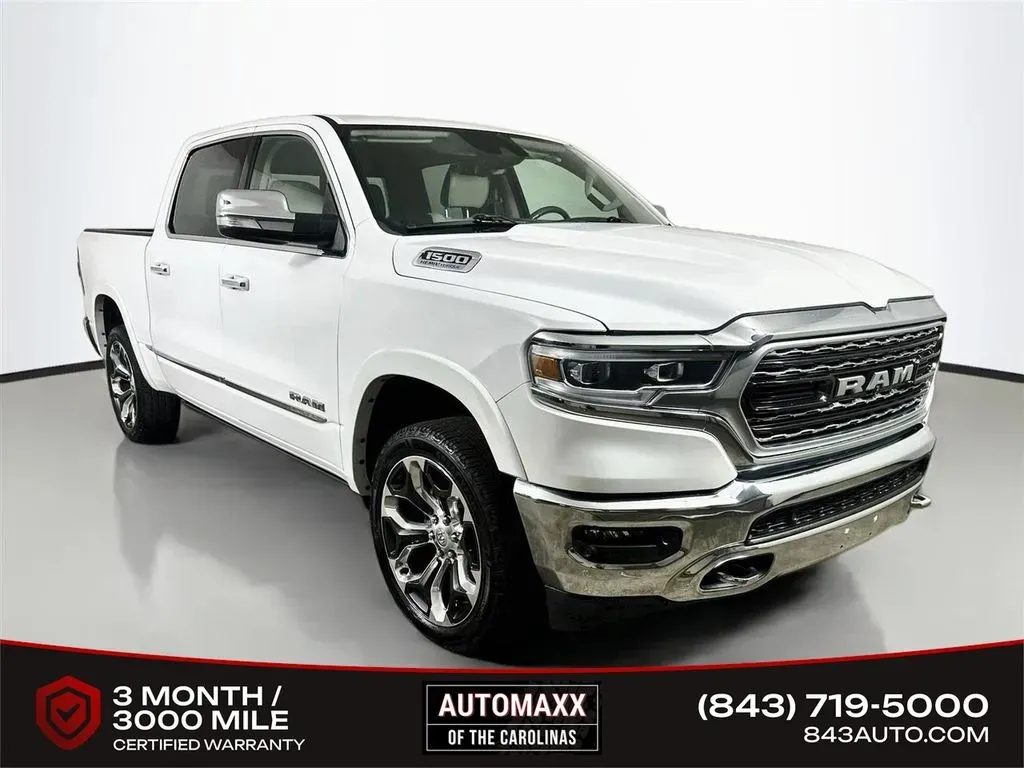 White 2022 Ram 1500 Limited for sale in Summerville, SC