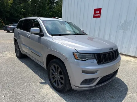 Silver 2019 Jeep Grand Cherokee Overland for sale in Summerville, SC