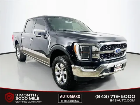 Black 2021 Ford F-150 King Ranch for sale in Summerville, SC