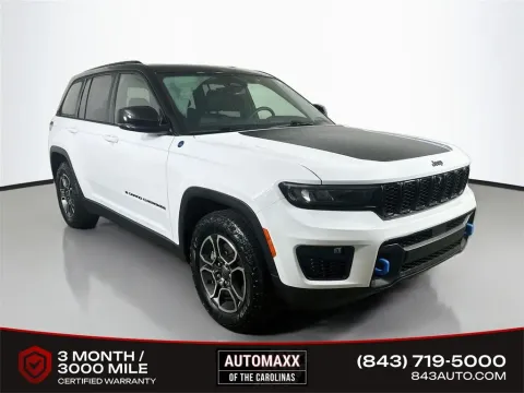 White 2023 Jeep Grand Cherokee Trailhawk 4xe for sale in Summerville, SC