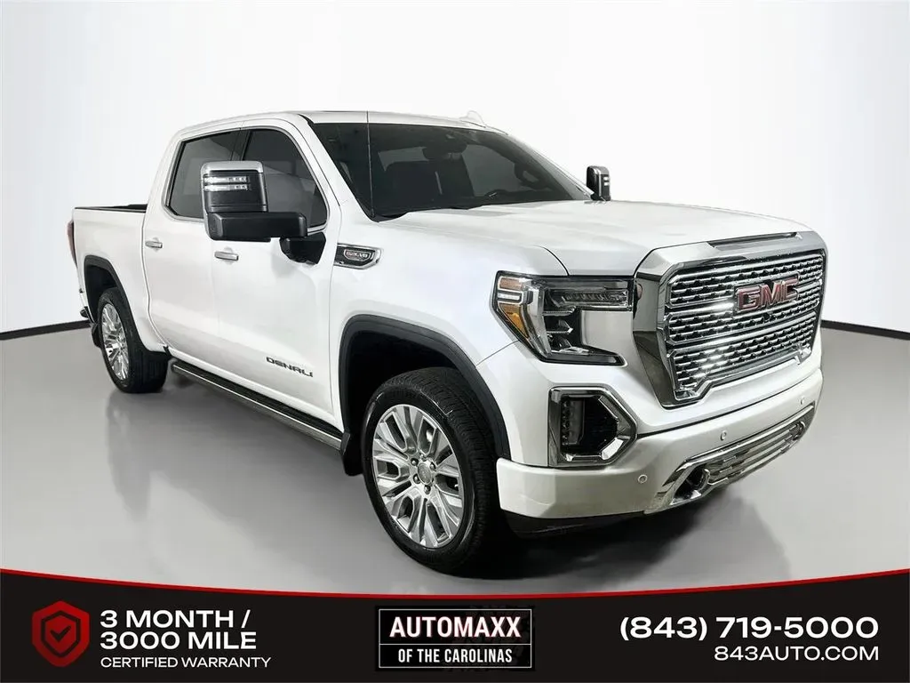 White 2021 GMC Sierra 1500 Denali for sale in Summerville, SC