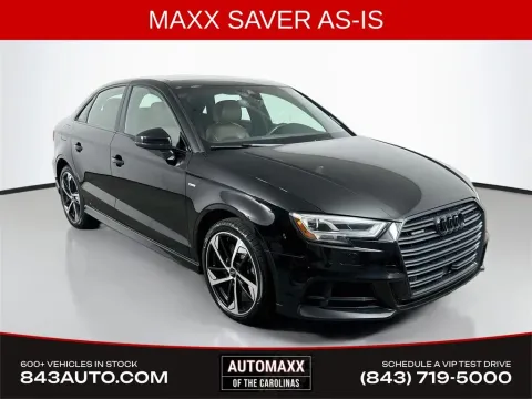 Black 2020 Audi A3 2.0T Premium Plus for sale in Summerville, SC