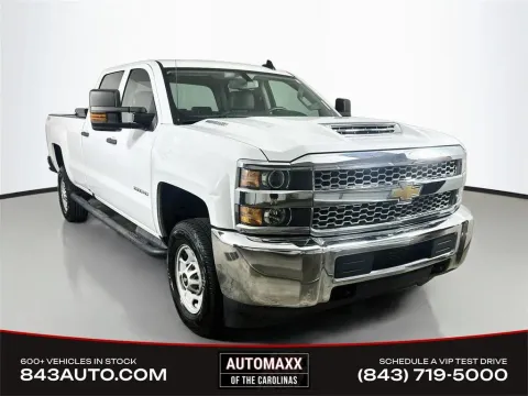 White 2019 Chevrolet Silverado 2500 HD Work Truck for sale in Summerville, SC