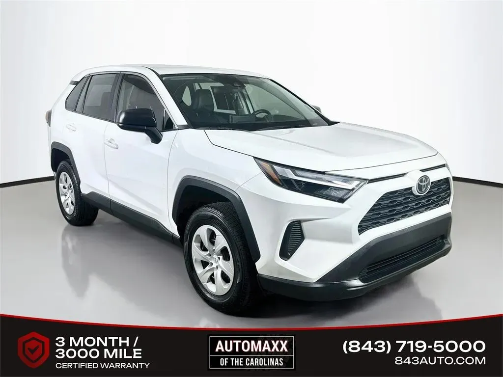 White 2024 Toyota RAV4 LE for sale in Summerville, SC