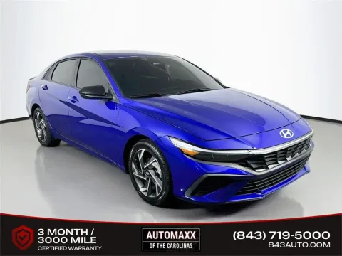 Blue 2025 Hyundai Elantra SEL Sport for sale in Summerville, SC