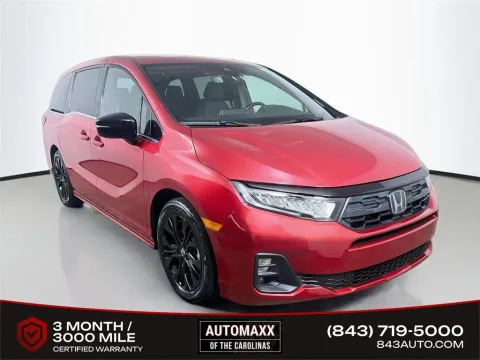 Red 2025 Honda Odyssey Sport-L for sale in Summerville, SC