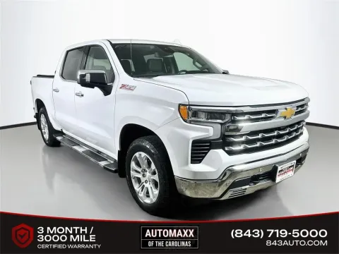 White 2024 Chevrolet Silverado 1500 LTZ for sale in Summerville, SC