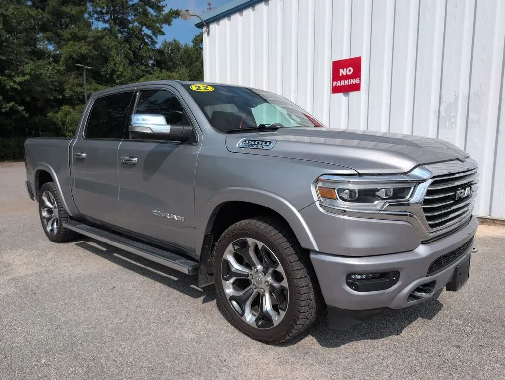 Silver 2022 Ram 1500 Laramie Longhorn for sale in Summerville, SC