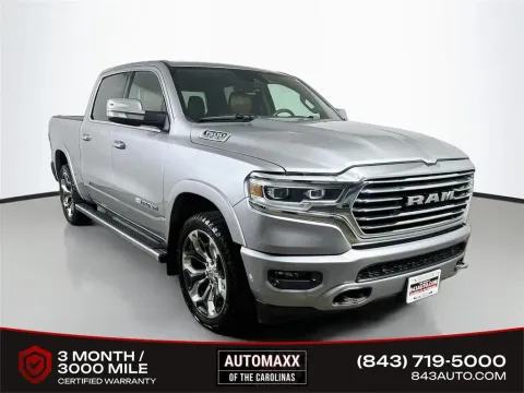 Silver 2022 Ram 1500 Laramie Longhorn for sale in Summerville, SC