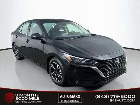 Black 2024 Nissan Sentra SV for sale in Summerville, SC