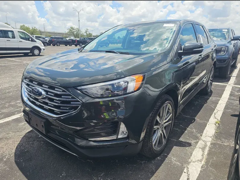 Green 2023 Ford Edge Titanium for sale in Summerville, SC