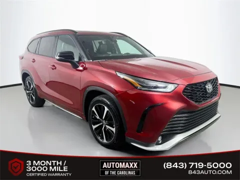 White 2022 Toyota Highlander XSE for sale in Summerville, SC