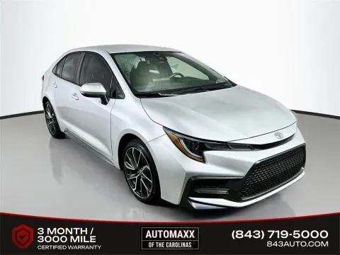 Silver 2022 Toyota Corolla SE for sale in Summerville, SC