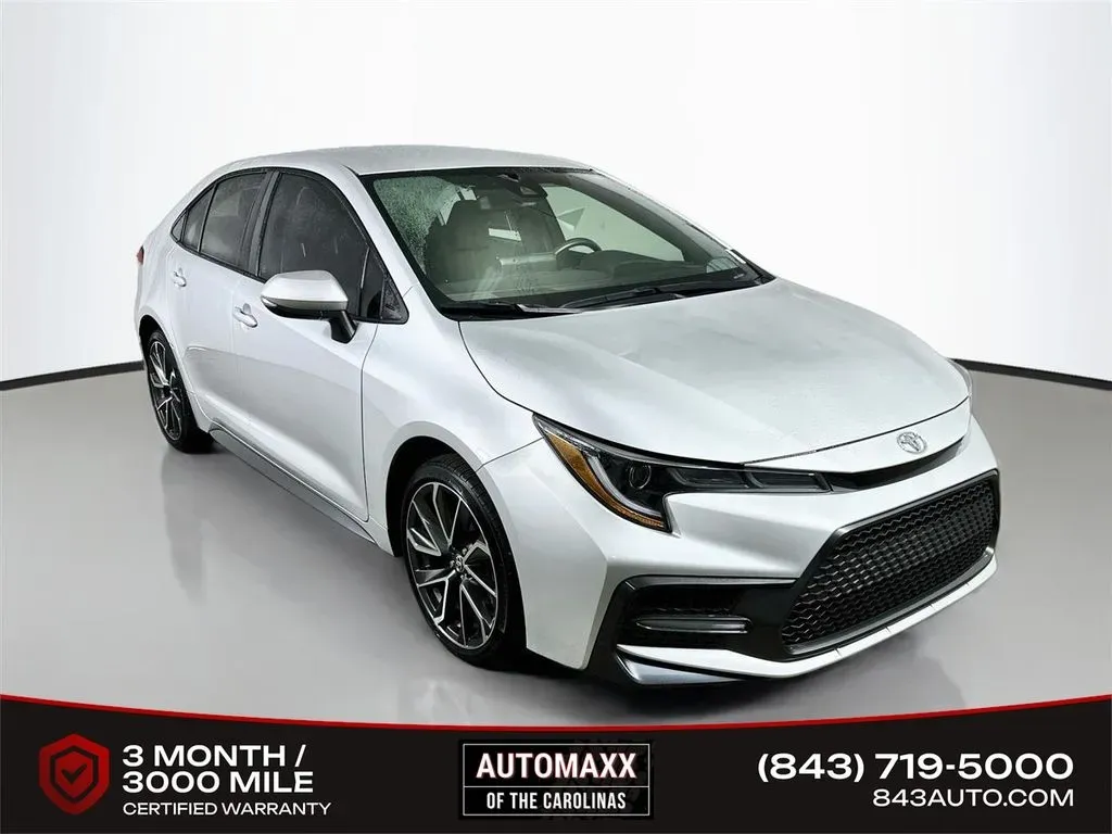 Silver 2022 Toyota Corolla SE for sale in Summerville, SC