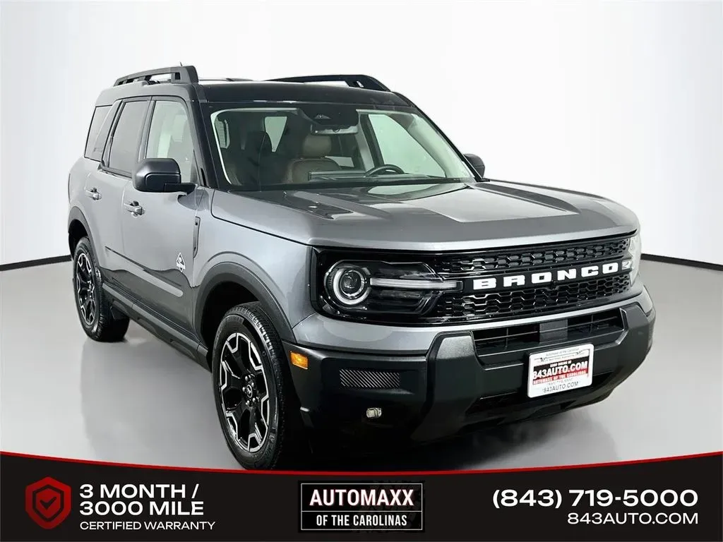 Gray 2025 Ford Bronco Sport Outer Banks for sale in Summerville, SC