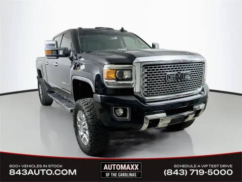 Black 2016 GMC Sierra 2500 HD Denali for sale in Summerville, SC