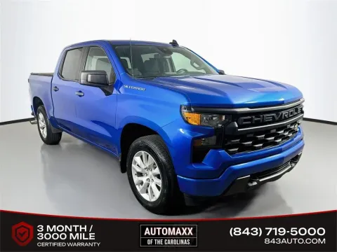 Blue 2023 Chevrolet Silverado 1500 Custom for sale in Summerville, SC